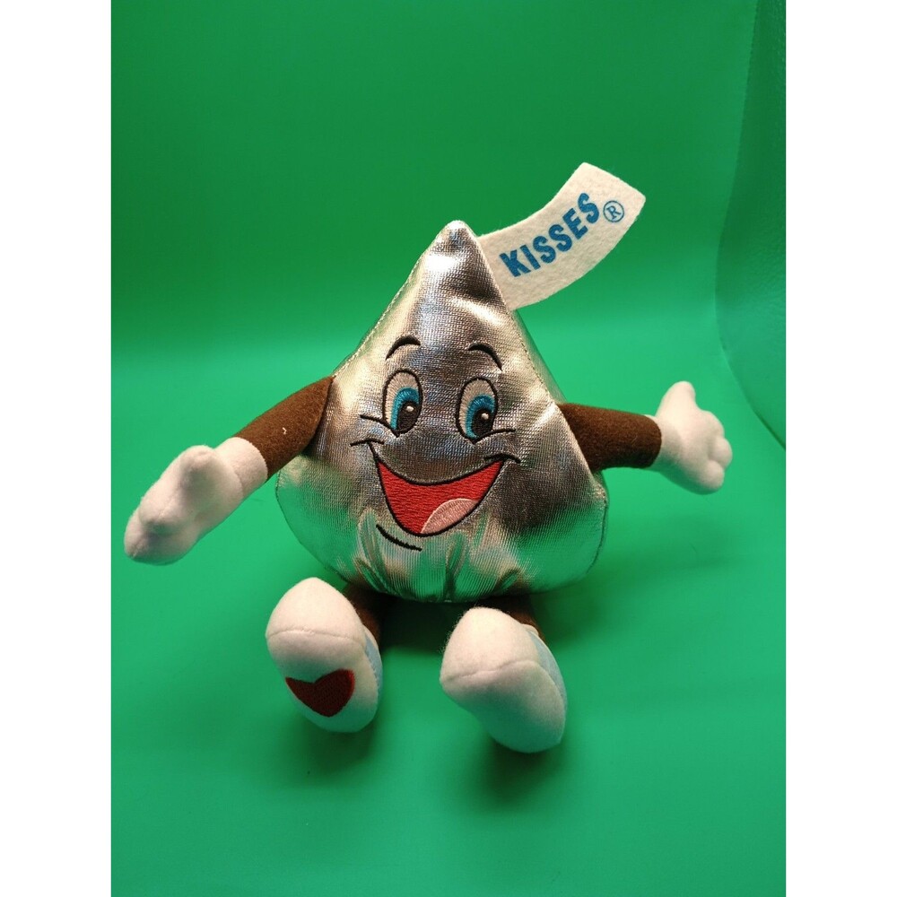 2002 Hershey's Kiss Plush Doll Original Hershey Kisses 9" Stuffed Animal